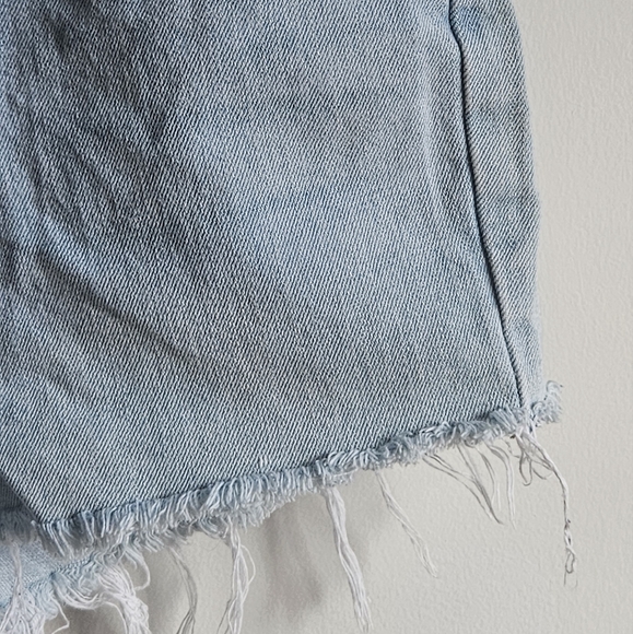 JBD High-Rise Light Wash Denim Shorts in Women's L - Picture 5 of 16